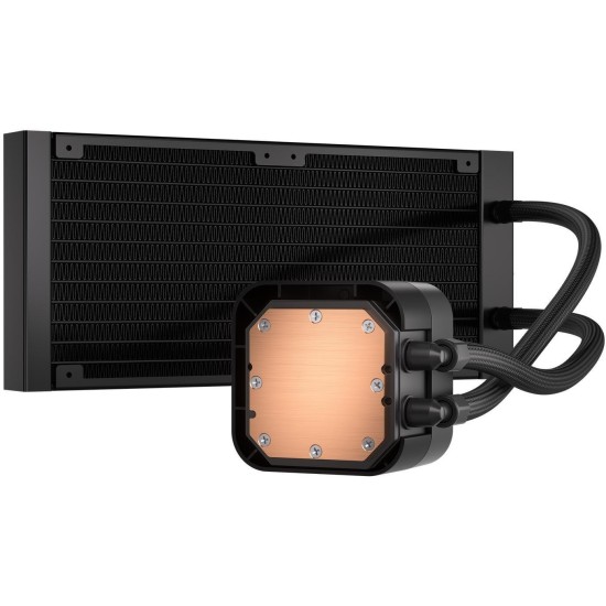 Охладител за процесор Corsair iCUE H100i Elite LCD XT Display Capellix 240 Black RGB AMD/INTEL