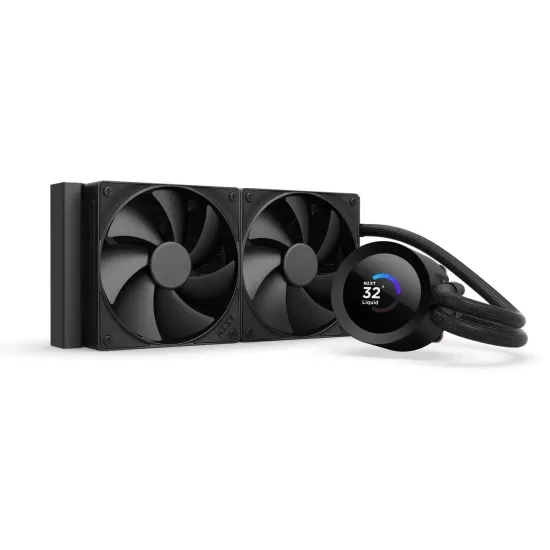 Охладител за процесор NZXT Kraken Plus 240 LCD Display - Black