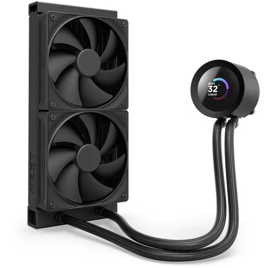 Охладител за процесор NZXT Kraken Plus 240 LCD Display - Black