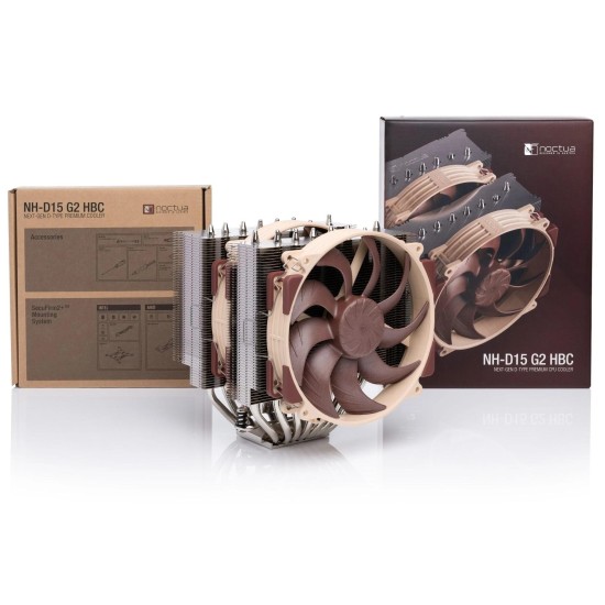 Охладител за процесор Noctua NH-D15 G2 HBC, За сокет LGA1851/1700/2011/AM5/AM4