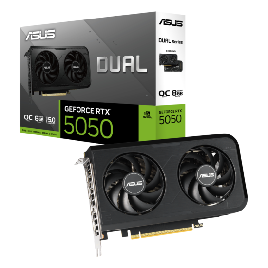Видео карта ASUS DUAL RTX 5050 OC 8GB GDDR6