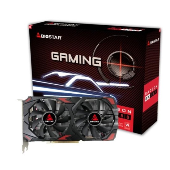Видео карта BIOSTAR AMD Radeon RX580 8GB GDDR5