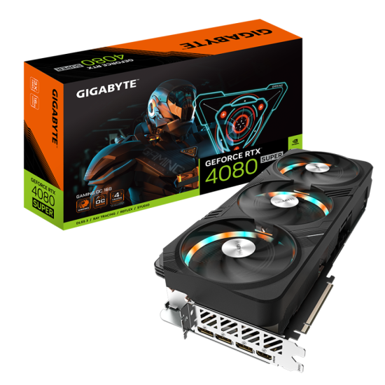 Видео карта GIGABYTE GeForce RTX 4080 SUPER GAMING OC 16GB GDDR6X