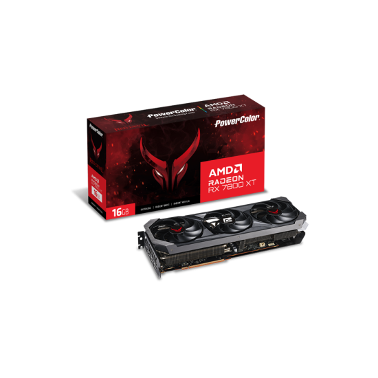 Видео карта POWERCOLOR RX 7800 XT Red Devil 16GB GDDR6