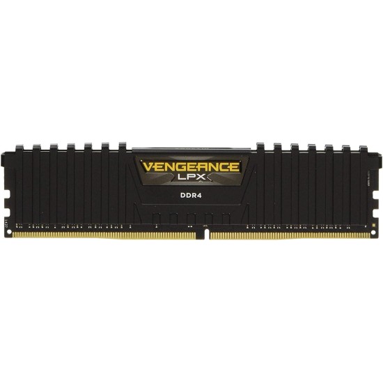 Памет CORSAIR VENGEANCE LPX, 8GB (1 x 8GB), DDR4, 2400MHz, C16, Black