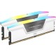 Памет Corsair Vengeance White RGB 32GB(2x16GB) DDR5 5200MHz CMH32GX5M2B5200C40W