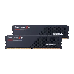 Памет G.SKILL Ripjaws S5 Black 128GB(2x64GB) DDR5 6400MHz, CL36 - Intel XMP