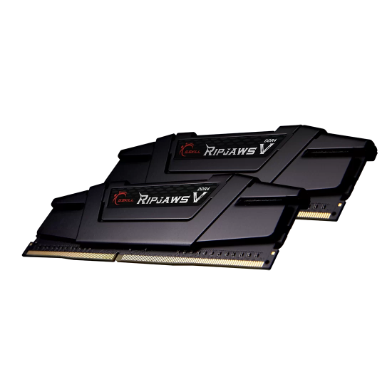 Памет G.SKILL Ripjaws V Black 32GB(2x16GB) DDR4 3600MHz F4-3600C18D-32GVK