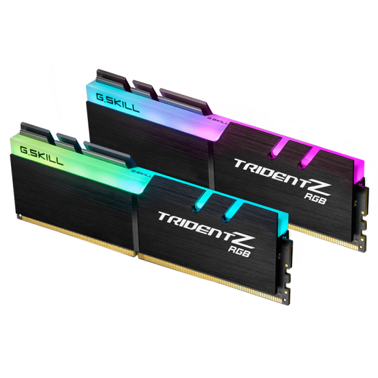 Памет G.SKILL Trident Z RGB 32GB(2x16GB) DDR4 3200MHz F4-3200C16D-32GTZR