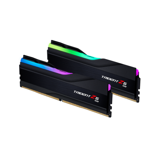 Памет G.SKILL Trident Z5 RGB Black 64GB(2x32GB) DDR5 6400MHz F5-6400J3239G32GX2-TZ5RK