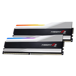 Памет G.SKILL Trident Z5 RGB White 64GB(2x32GB) DDR5 6400MHz F5-6400J3239G32GX2-TZ5RS