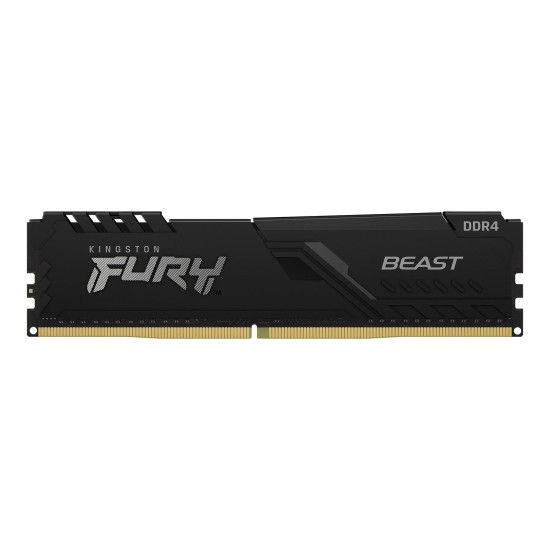 Памет Kingston FURY Beast Black 32GB(2x16GB) DDR4 3200MHz KF432C16BB1K2/32