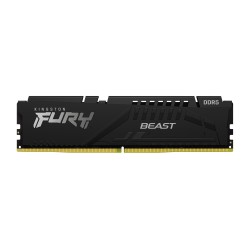 Памет Kingston FURY Beast Black 8GB DDR5 6000MHz CL30, AMD EXPO, XMP - KF560C30BBE-8