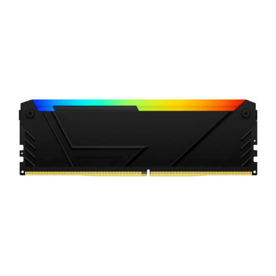 Памет Kingston FURY Beast Black RGB 32GB(2x16GB) DDR4 3200MHz CL16