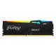 Памет Kingston FURY Beast RGB 64GB (2x32GB) DDR5 - KF560C30BBAK2-64