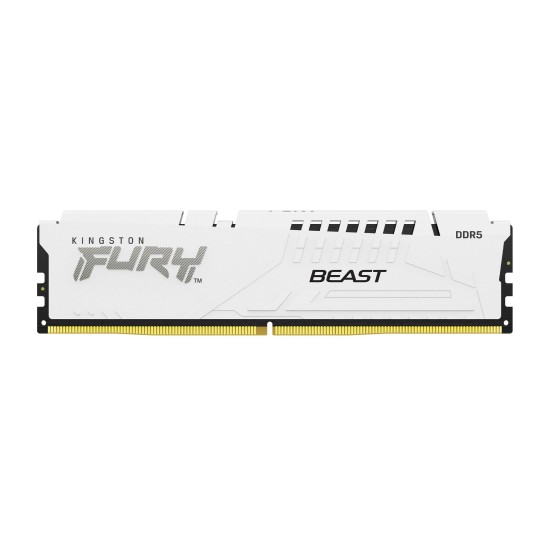 Памет Kingston FURY Beast White 16GB DDR5 6000MHz CL36 KF560C36BWE2-16