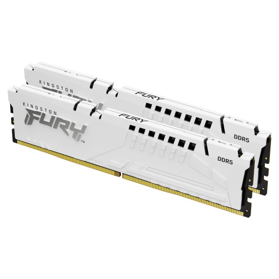 Памет Kingston FURY Beast White 64GB(2x32GB) DDR5 5200MHz CL36