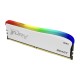 Памет Kingston FURY Beast White RGB 16GB DDR4 3200MHz KF432C16BWA16