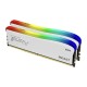 Памет Kingston FURY Beast White RGB 32GB(2x16GB) DDR4 3200MHz KF432C16BWAK2/32