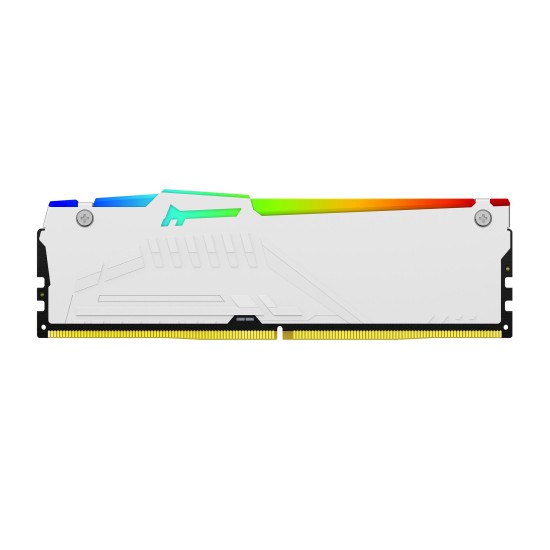 Памет Kingston FURY Beast White RGB 32GB(2x16GB) DDR5 5200MHz CL36