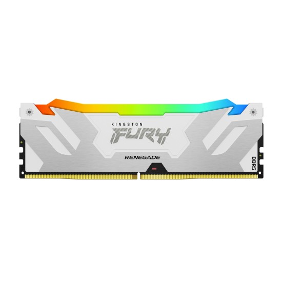 Памет Kingston Fury Renegade White RGB 32GB(2x16GB) DDR5 6800MHz CL36 KF568C36RWAK2-32