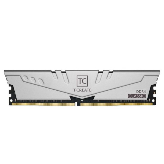 Памет Team Group T-Create Gray 16GB (2 x8GB) 3200MHz DDR4 CL22-22-22-52 1.2V Памет Team Group T-Create Gray 16GB (2 x8GB) 3200MHz DDR4 CL22-22-22-52 1.2V
