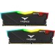 Памет Team Group T-Force Delta RGB Black DDR4 16GB (2x8GB) 3200MHz 1.35V