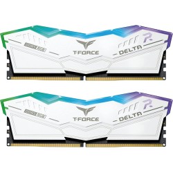 Памет Team Group T-Force Delta RGB White DDR5 32GB (2x16GB) 6000MHz CL38