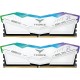 Памет Team Group T-Force Delta RGB White DDR5 32GB (2x16GB) 6000MHz CL38