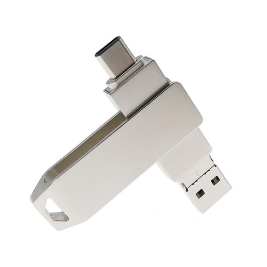 Флаш памет 32Gb USB 2.0 SD-Y32B, бяла, Без лого