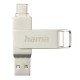 HAMA Флаш памет "C-Rotate Pro", USB-C 3.1/3.0, 256GB, 100MB/s, сребрист