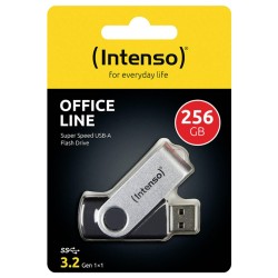 Intenso USB Flash Drive 3.2 256GB Office Line
