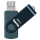 USB памет HAMA Rotate, 128GB, USB 3.0 90 MB/s, Петролно синьо