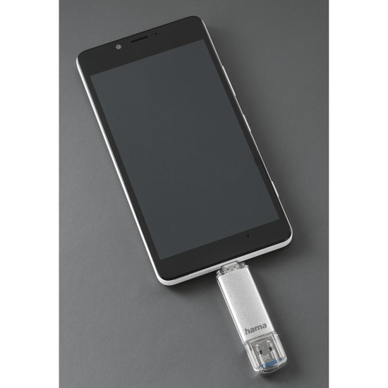 USB памет HAMA Тип USB-C/UBS 3.0 Laeta, 64GB, 40GB/s USB памет HAMA Тип USB-C/UBS 3.0 Laeta, 64GB, 40GB/s