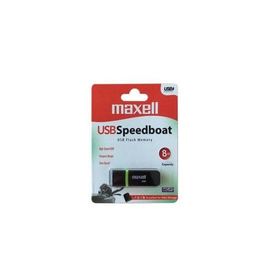 USB памет MAXELL SPEEDBOAT, USB 2.0, 8GB