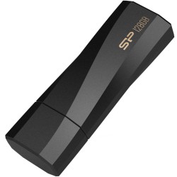 USB памет SILICON POWER Blaze B07, 128GB, USB 3.2, Черна