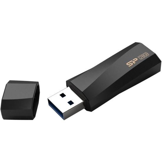 USB памет SILICON POWER Blaze B07, 128GB, USB 3.2, Черна