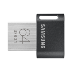 USB памет Samsung FIT Plus, 64GB, USB-A, Черна