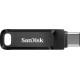 USB памет SanDisk Ultra Dual Drive Go, 128 GB, USB 3.2 1st Gen (USB 3.0), Черен