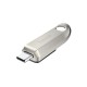 USB памет SanDisk Ultra Luxe, 256GB, USB 3.2 Gen 1, USB-C, Сребрист