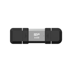 USB памет Silicon Power Mobile C51 64GB, USB-А и USB Type-C (USB 3.2 Gen 1)