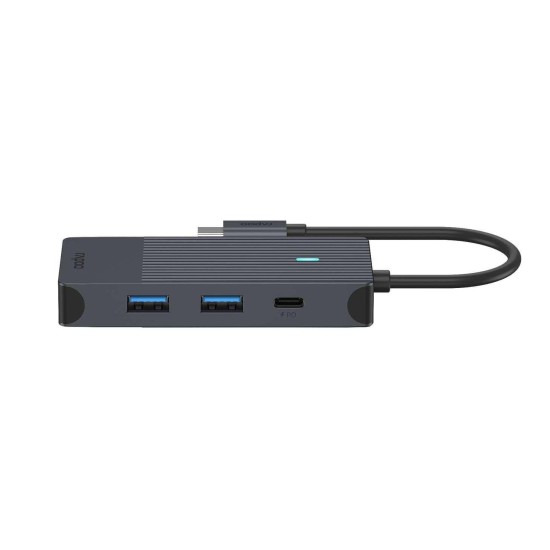 4-портов хъб Rapoo 4 в 1, 2 x USB-A, 1 x  USB-C, 1 x HDMI