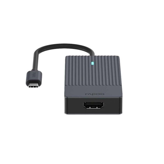 USB-C Хъб, 4 порта, RAPOO-11409 USB-C Хъб, 4 порта, RAPOO-11409