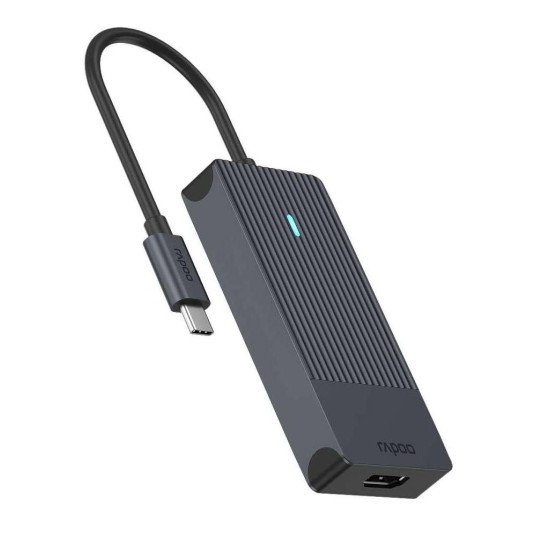 USB-C Хъб, 4 порта, RAPOO-11409 USB-C Хъб, 4 порта, RAPOO-11409