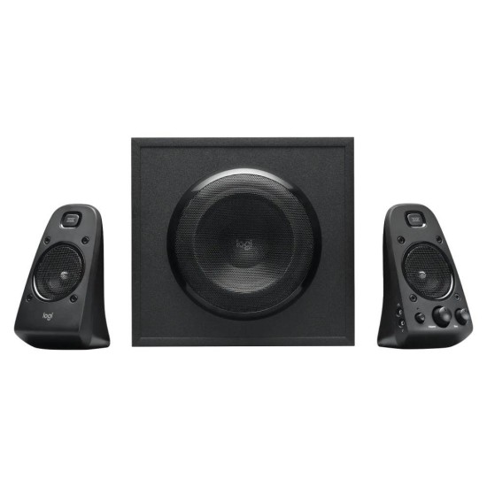 Тонколони Logitech Z623, 2.1, 200W RMS, Черен