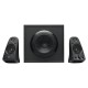 Тонколони Logitech Z623, 2.1, 200W RMS, Черен