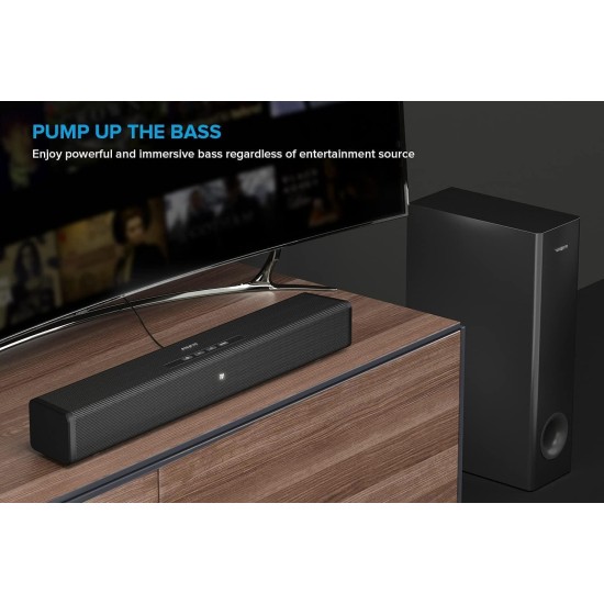 Звукова система 2.1 Creative Stage 360, Bluetooth 5.0, Dolby Atmos, HDMI 2.0, ARC, Черен
