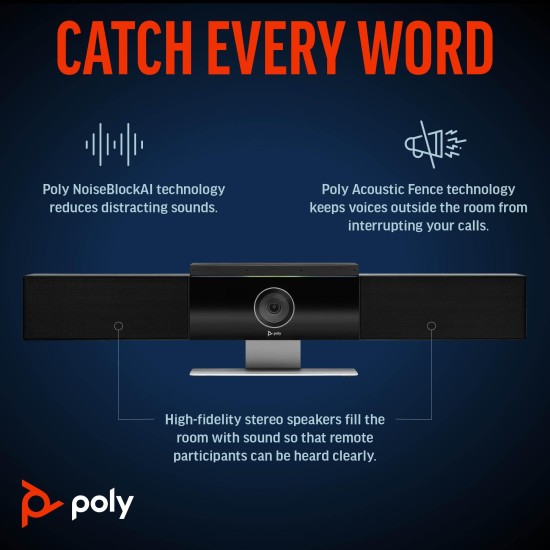 Poly Studio USB Система за видеоконферентна връзка