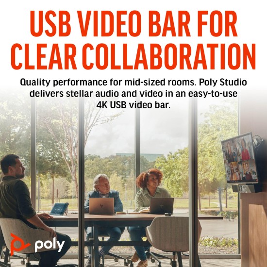 Poly Studio USB Система за видеоконферентна връзка