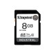Карта памет Kingston 8GB SDHC Industrial C10, UHS-I, U3, V30, A1